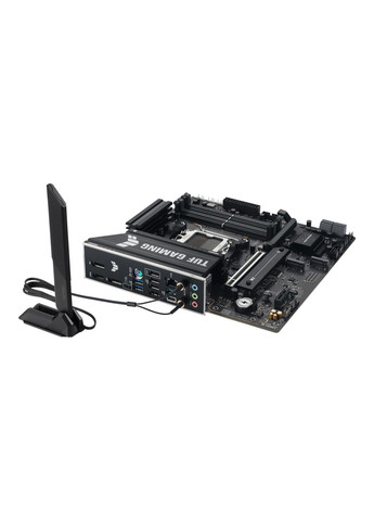 Материнська плата TUF GAMING B850M-E WIFI sAM5 B850 4xDDR5 M.2 HDMI DP WiFi BT mATX Asus (360392897)