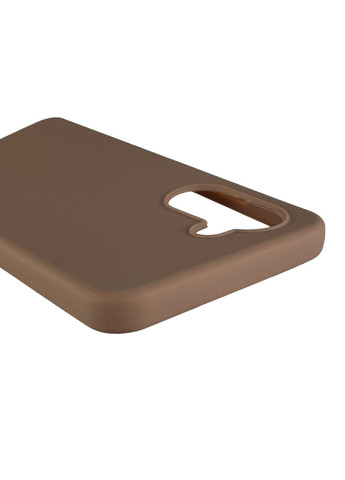Чехол для C33 однотонный матовый силиконовый на реалми с33 коричневый Realme (366021885)