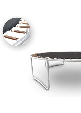 Батут Pumpkin с внутренней сеткой 10 футов 305 см черный Outtec (332202267)