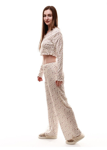 Молочная пижама женская Lumo