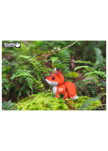 Пазл (XEG-072) Eugy 3D Зоопарк Червона лисиця (366156598)
