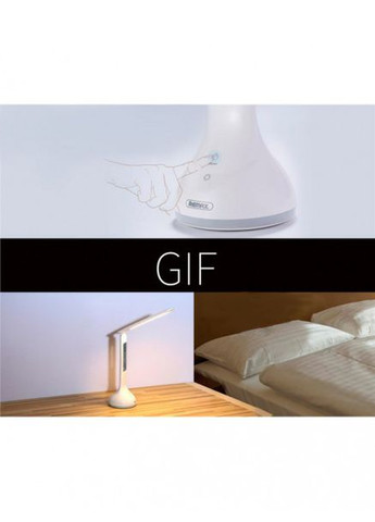 Настольная светодиодная, беспроводная LED лампа Eye-protection Desk Lamp RT-E185 White Remax (368698354)
