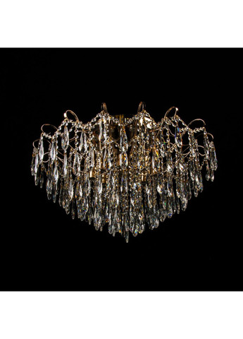 Хрустальная (потолочная) люстра на 8 лампочек и 8 led-подсветок E2029/8+8/CR No Brand (352229963)