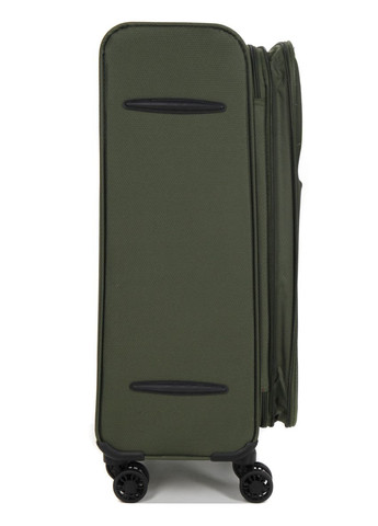 Чемодан средний M тканевый 22204 69×41×24см 65+13см Хаки Snowball (297643018)