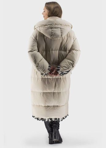 Молочний зимній Пуховик No Brand