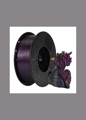 PLA Філамент ПЛА пластик для 3Д друку Green Purple Copper SILK PLA TRICOLOR KINGROON 1KG China (339042700)