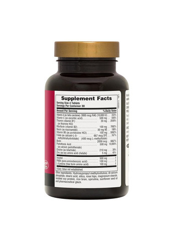 Вітаміни та мінерали Ultra Hair For Men & Women, 120 міні таблеток Natures Plus (322294004)