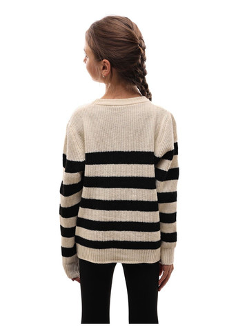 Світло-бежевий светр для дівчинки підлітка No Brand