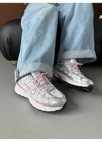 Кросівки жіночі Nike P-6000 'White Elemental Pink' | Найк Р-6000 білі No Brand білі демісезони (401726531)