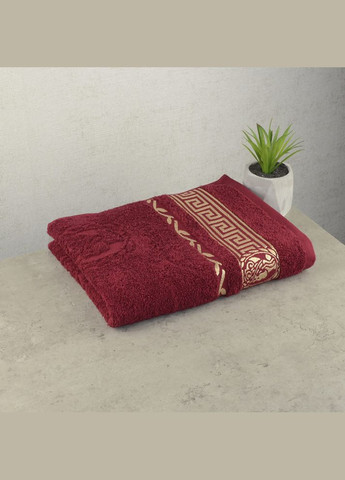 GM Textile махровое полотенце 50х90см caesar 450г/м2 (бордовый) комбинированный производство -