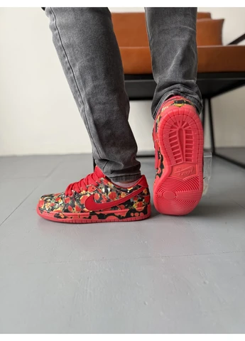 Комбіновані літні кросівки nike the wizard of oz x sb dunk low найк сб данк No Brand