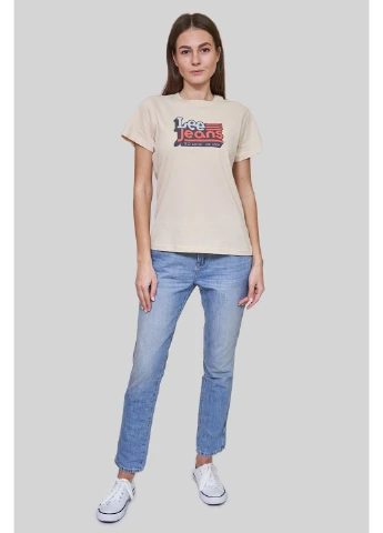 Футболка Crewneck Tee Regular Fit (L41LYGOC) Lee - (376864517)