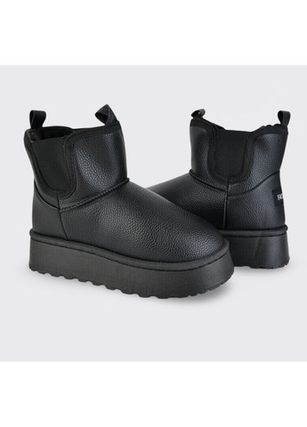 Стильные угги женские зимние черные (F563-2) 41 XIFA (367020011)