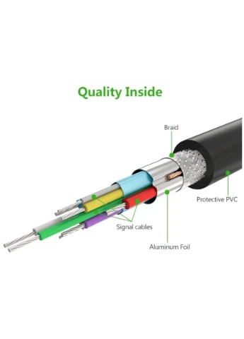 Кабель US210 USB 3.0 AM to BM Print Cable 1m (Black)(UGR30753) (UGR-30753) Ugreen (302801354)