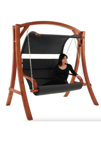 Садовые качели Pergia двухместная серый Di Volio (322415164)