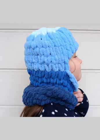 Шапка-балаклава синя 2 Льва (354830354)