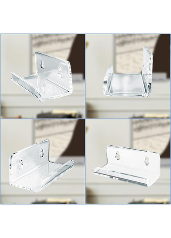 Акриловая полка на стену для хранения виниловых пластинок No Brand (366304012)