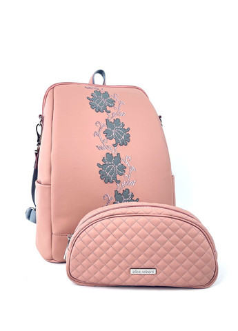 Комплект (рюкзак та косметичка) N23012 рожевий Alba Soboni міський (280930830)