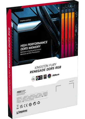 Модуль памяти DDR5 2x24GB/8400 Fury Renegade RGB (KF584CU40RSAK2-48) Kingston (389821721)