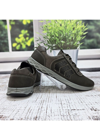 Коричневі Осінні кросівки чоловічі Paolla