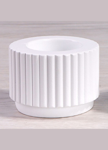 Підсвічник круглий MY HOME Білий (SK-37 WHITE) MVM (301002290)