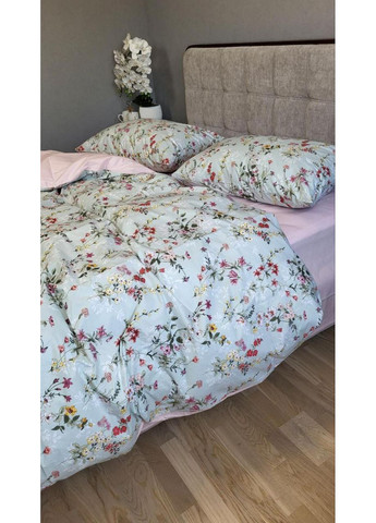 Постельное белье с резинкой Ниагара, ранфорс Двухспальный размер, наволочки 50/70 No Brand (364219306)