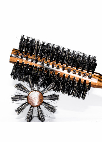 Щітка-брашинг для волосся з натуральною щетиною 2272-FM Salon Professional (367986423)