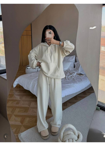 Теплий жіночий костюм з двостороннього флісу No Brand (362588379)