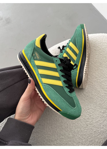 Серые демисезонные кроссовки мужские adidas originals sl 72 rs green адидас No Brand