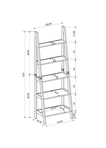 Стелаж кухонний з дерева Мелба зефір (СТА-001020) No Brand (327865274)