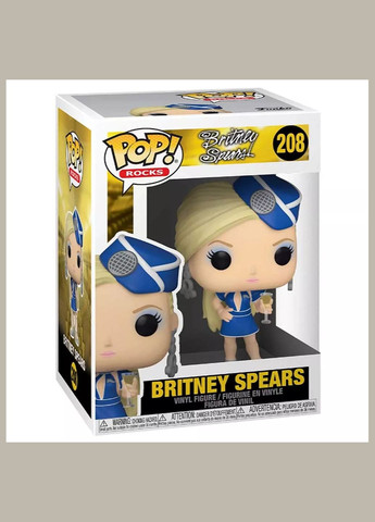 Фігурка Rocks Брітні Спірс Стюардеса (52033) Funko Pop (330058374)