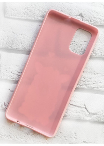 Матовый чехол на Samsung Galaxy A71 / A715 рельефный дизайн Лама принт 94 Creative (359490043)