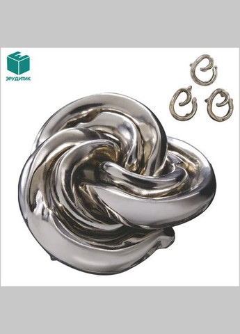 Головоломка металлическая для взрослых Водоворот Vortex 6 уровень Huzzle (316323731)