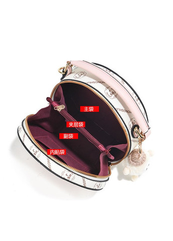 Круглая детская мини сумочка Kirs сумка для девочек с блестками зеленая OEM (316093894)