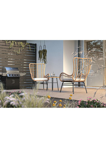 Набір садових меблів Sorrento бежевий/світло-сірий Di Volio (303126547)