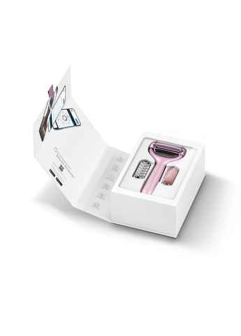 Ролер для голкової мезотерапії обличчя та тіла MicroNeedle Face&Body Roller 9в1 pink GESKE (341526305)