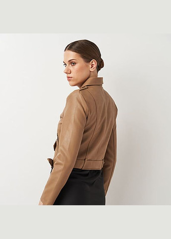 Бежевая демисезонная женская куртка a-sona k16608t. Ricco Grande