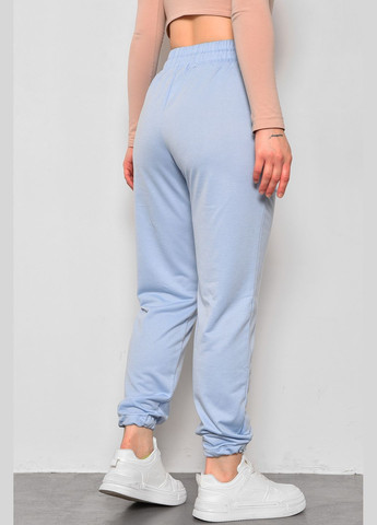 Спортивні штани жіночі блакитного кольору Let's Shop (286761522)