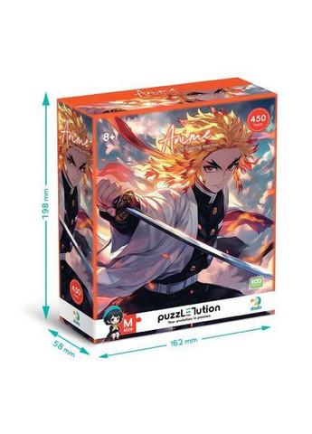 Пазл Hard-M «Пламенный воин» (TS01091996286552) Dodo (372494676)