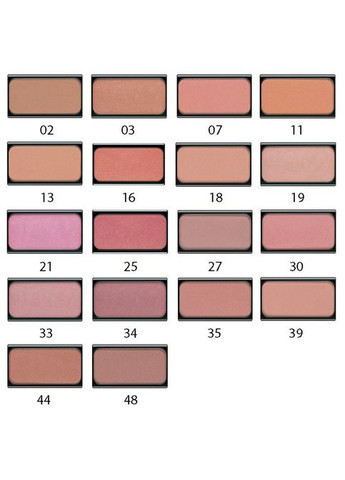 Рум'яна для обличчя Compact Blusher №39 Orange Rosewood blush 5г (4019674330395) Artdeco (371357336)