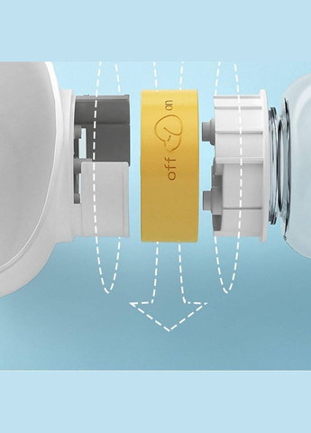 Пляшка-поїлка для тварин Semi Foot 600 мл, Yellow Semi Line (324607993)