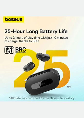 Беспроводные наушники Bowie EZ10 Black TWS Bluetooth 5.3 Baseus (300523995)