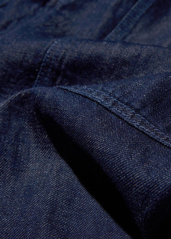 Комбинезон Uniqlo однотонный тёмно-синий