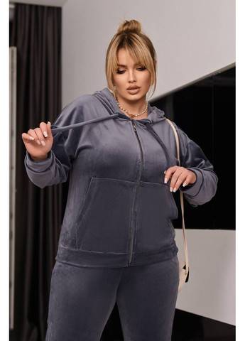 ✨Костюм “Оксамитовий штрих” – зручність і стиль кожного дня✨Ознайомтесь з розмірною сіткою DK/DL Мода без кордонів (360514756)