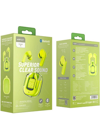 Наушники TWS T6 youth green Acefast (322336368)