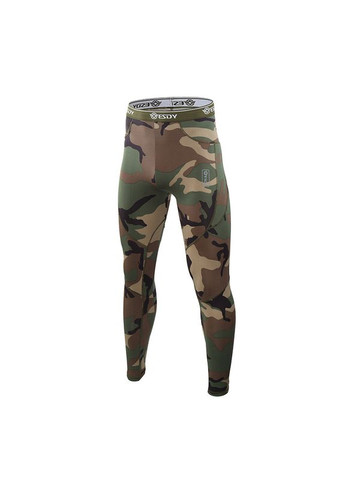 Термобелье мужское A152 S Camouflage Green теплое флисовое осеннее с длинными рукавами и штанами Lesko (342118588)