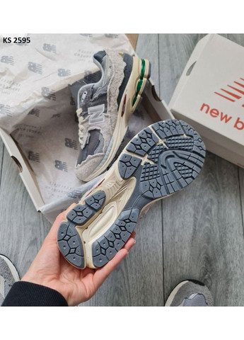 Сірі Осінні кросівки чоловічі new balance 2002r 2002r protection pack gray нью беланс 2002r No Brand