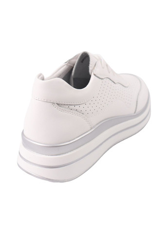 Білі кросівки жіночі білі натуральна шкіра FARINNI 578-24LTSP