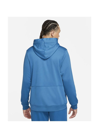 Худи мужские Mens Soccer Hoodie Blue Nike (364836641)