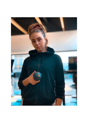 Масажний м'яч EPP Ball 08 Black/Blue (P-5907222931257) 4FIZJO (301733289)